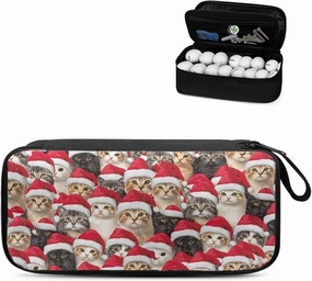 Golf Ball Bag Pouch, Golf Essentials Accessory Bag, Golf Valuables Pouch Golf Gifts for Men Golf Accessories Case Bag