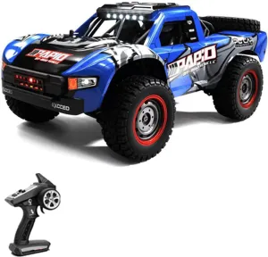 GoolRC Remote Control Car 4WD Off-Road Car Truck RC Drift Cars High Speed Racing Car Electric Car 2.4GHz Full Proportional High Speed 40km/h Off-Road Remote Control Car Gifts for Kids 3 Light Modes