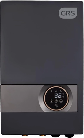 GRS Tankless Water Heater Electric, 13KW 240 Volt. Instant Hot Water Heater, 24-Hour Hot Water Supply for Shower, Kitchen | Easy Installation, Digital Display