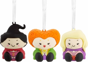 Hallmark Better Together Disney Hocus Pocus Mary, Winifred and Sarah Sanderson Magnetic Ornaments, Set of 3