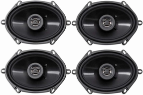 Hifonics (4) ZS5768CX 5x7 or 6x8 1000 Watt Coaxial Car Audio Speakers