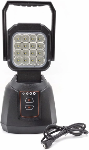 HYUGA PA LED 1 Set Super Bright Version LED Power Indicator Magnetic USB Rechargeable Portable Light Handheld Powerful Flashlight for Emergency, Outages, Home and More