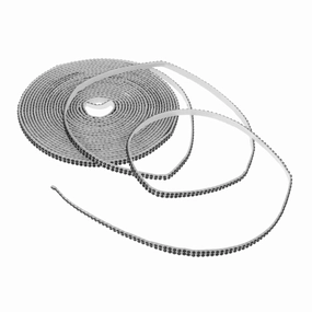 IMIKEYA 1Roll Self Adhesive Rhinestone Strip for Crafts Bling Tape for DIY Car Decoration and Clothing Embellishments Stylish Rhinestone Ribbon with Heat Resistant Glue