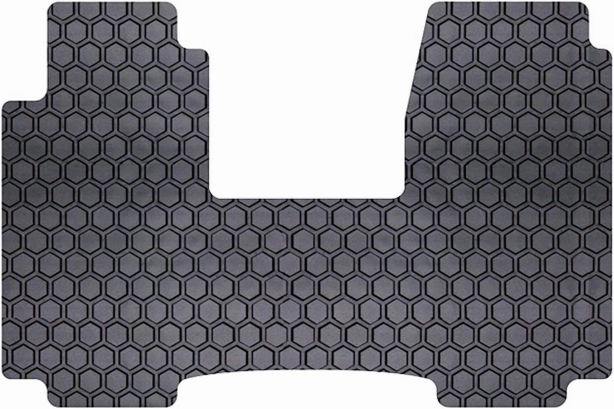 Intro-Tech TO-221-RT-B Hexomat Front Row 1 pc. Custom Fit Auto Floor Mat for Select Toyota T100 Models - Rubber-Like Compound, Black