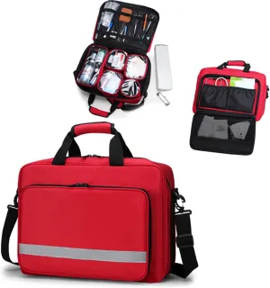 IOCCIOBB Nurse Tote Bag, Portable First Aid Bag,Multifunctional Medical Bag,Outdoor Cars Emergency Survival Kit Camping Travel Bag