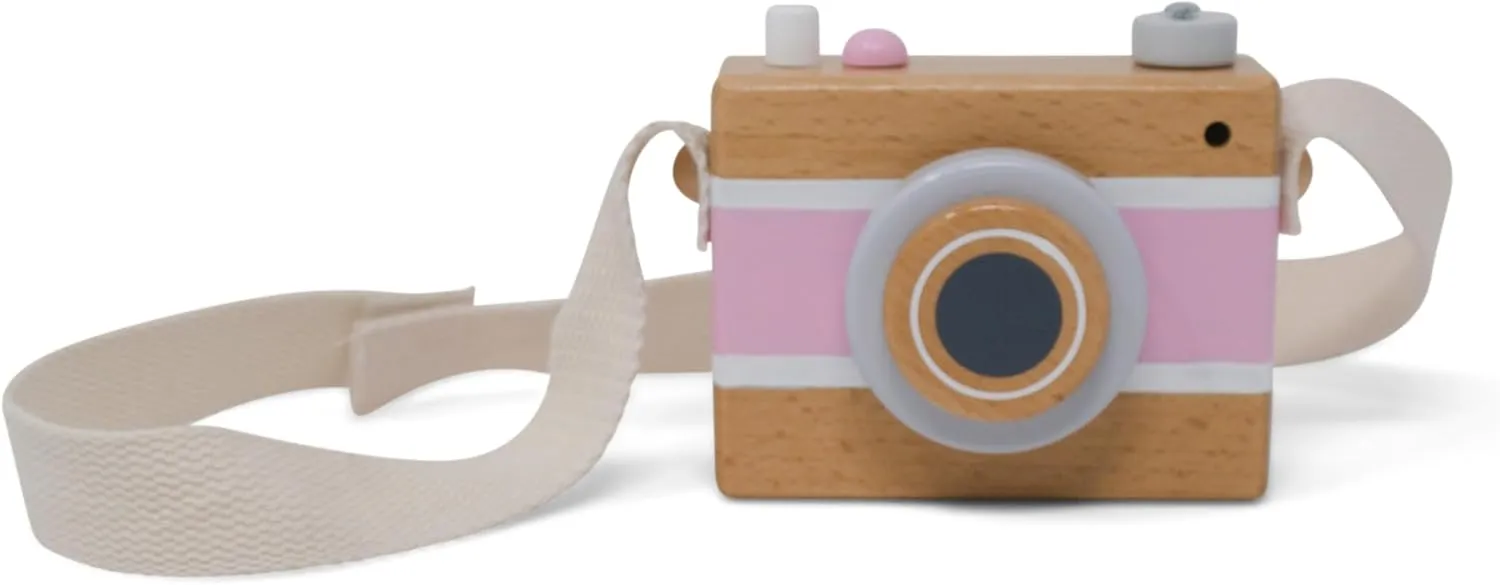 Jack Rabbit Creations Pink Vintage Camera Music Box Musical Figurine Plays You are My Sunshine- Lullaby for Bedtime- Encourages Imaginative Play- Birthday for Boys and Girls 1 