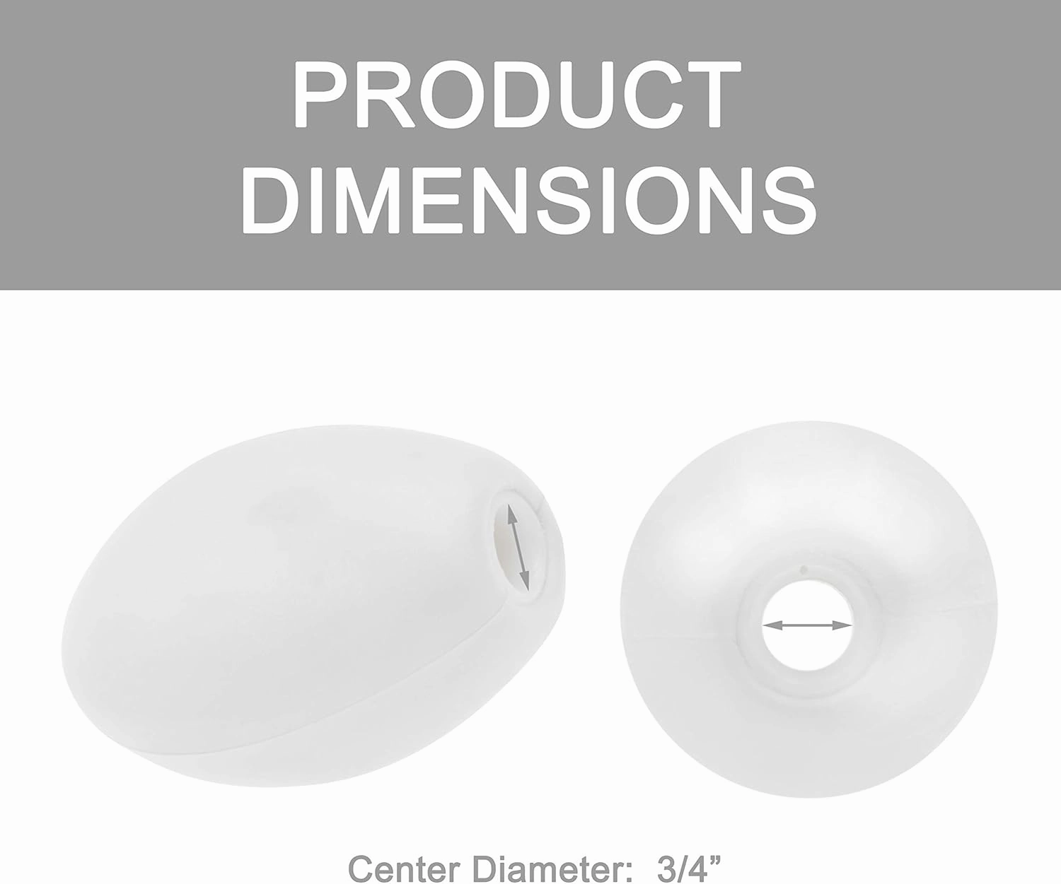 Jezero 6x3-Inch Float