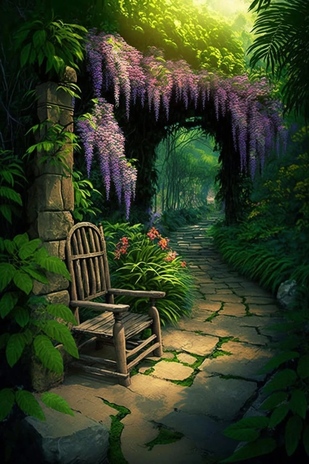 Jigsaw Puzzles 1000 Pieces for Adults Puzzle The Jungle Trail Each Piece is Unique - for Home Decor Room Decor
