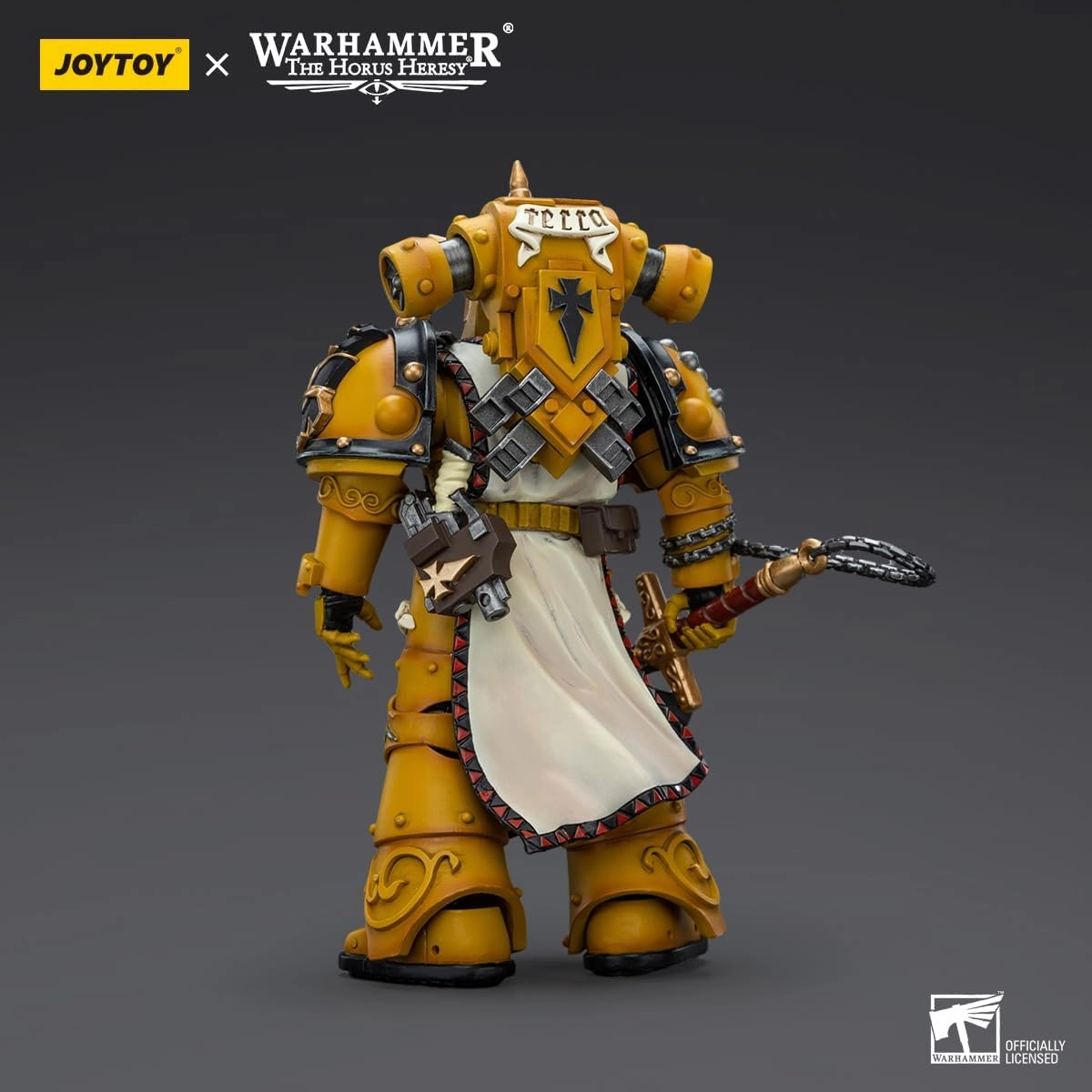 JOYTOY Warhammer 40K Imperial Fists 1/18 Action Figures Imperial Fists Sigismund, First Captain of The Imperial Fists Model Collection