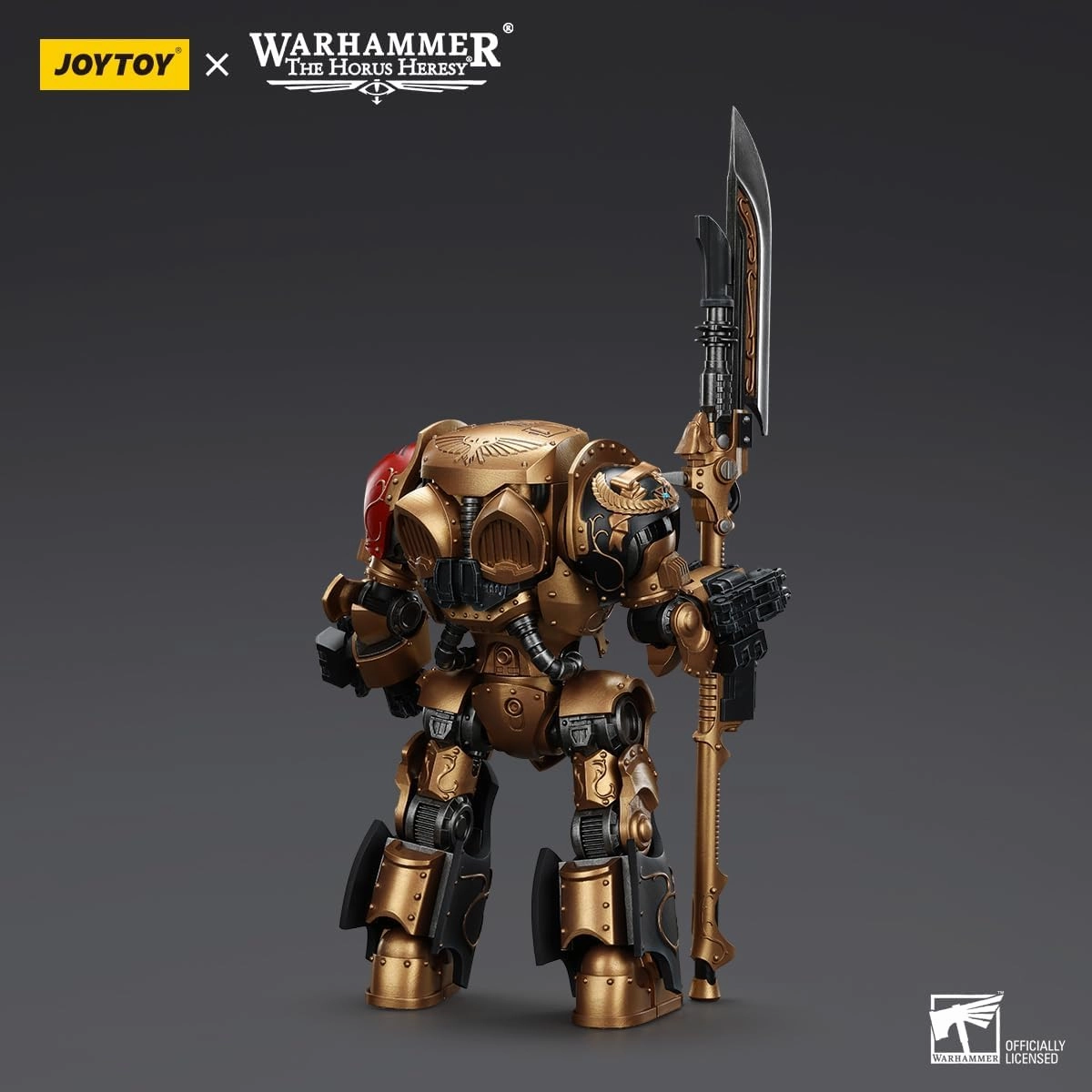 JOYTOY Warhammer 40K Legio Custodes 1/18 Action Figures Legio Custodes Contemptor-Achillus Dreadnought Model Collection