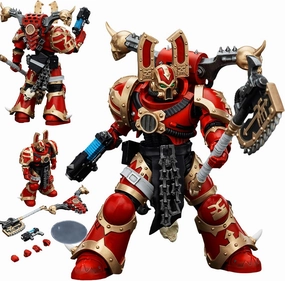 JOYTOY Warhammer 40K World Eaters 1/18 Action Figures World Eaters Khorne Berzerker 3 Model Collection