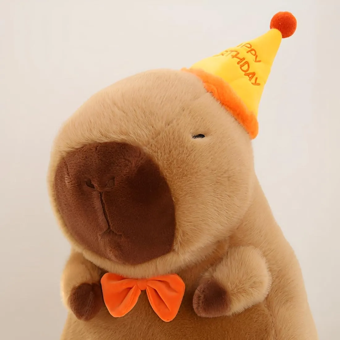 JPORSHU Capybara Plush Toy，16inch Capybara Plush with Turtle Backpack， Kawaii Capybara Stuffed Animal and Home Decor Gifts