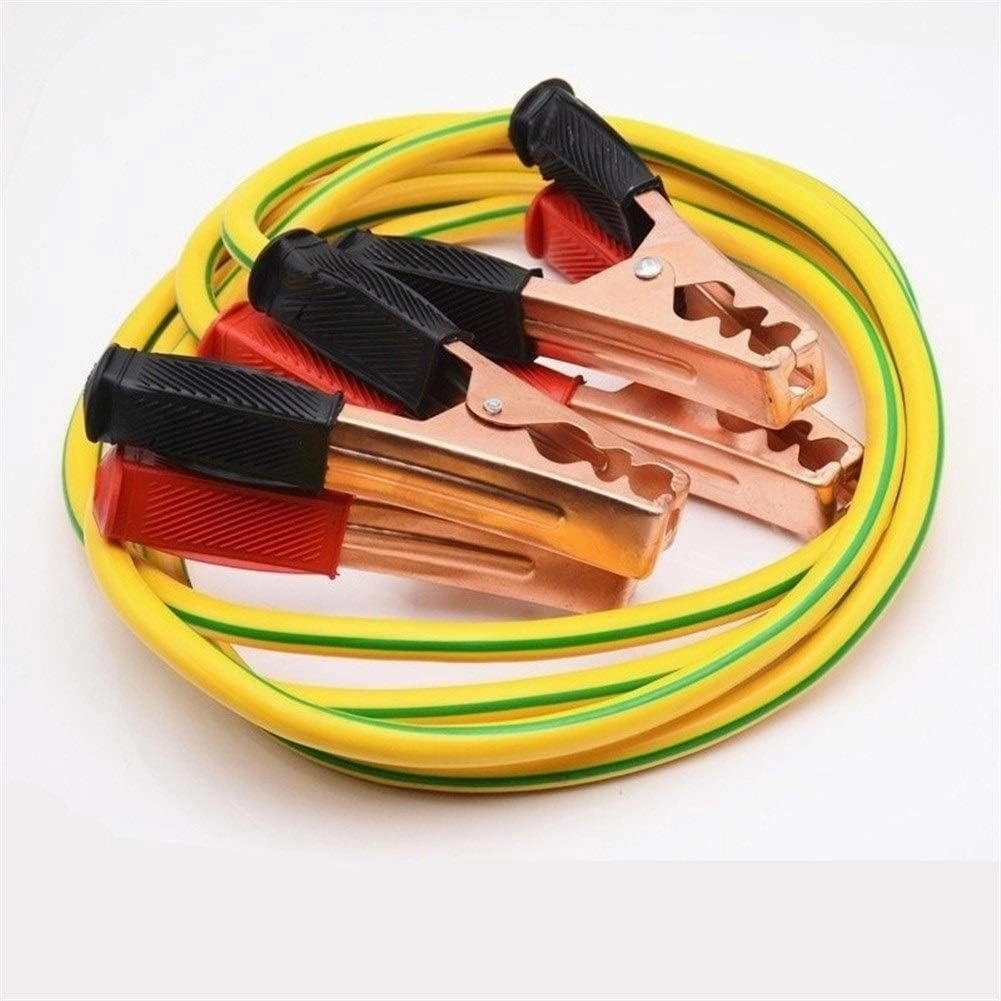 Jumper Cables Heavy Duty Heavy Duty 3000AMP 2M Car Battery Jump Leads Booster Cable Jumper Cables for Petrol Diesel Car Van Truck (Includes Handle and Zipped Carry Bag) Car Truck