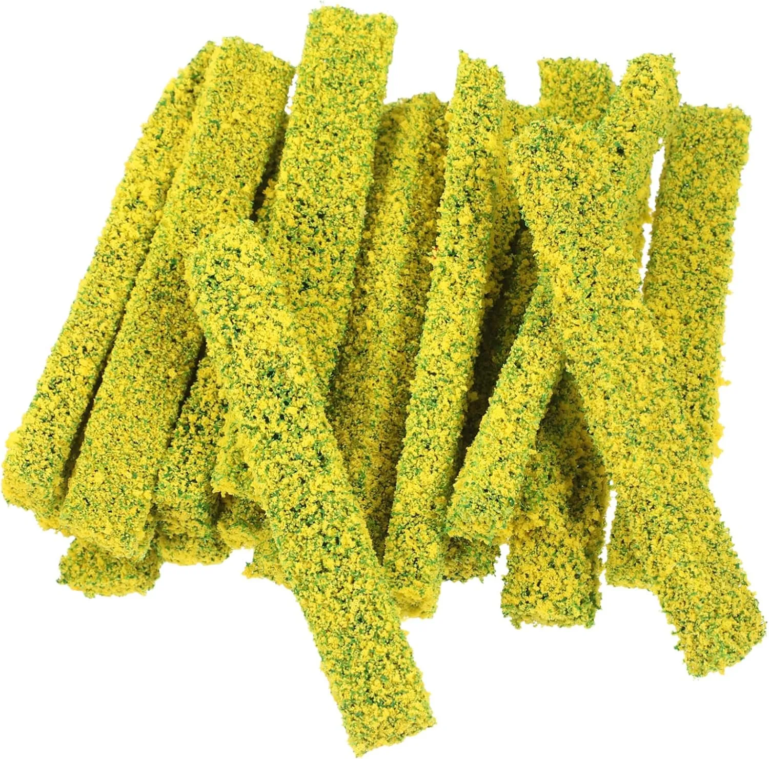 KESYOO 20Pcs Mini Flower Shrub Decor Simulated Miniature Flower Cluster for Table Fairy Garden Dollhouse Grass and Miniature Scenery Landscape