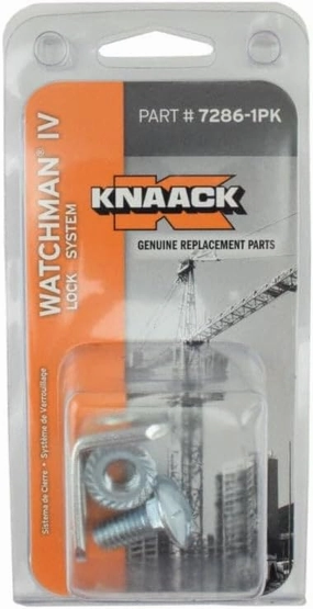 Knaack 7286-1PK Watchman IV Lock Tab System with Bolt Hardware Kit, 1-Pack