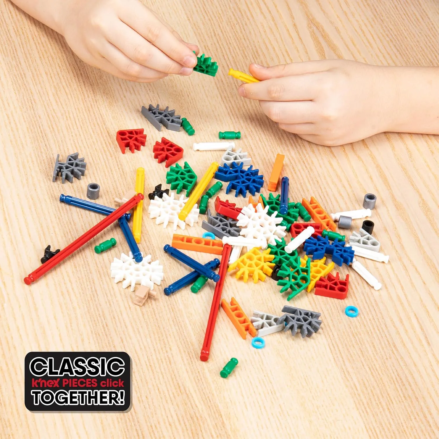 K'NEX - 40 Model Building Set‚ 141 Pieces, STEM Toy, Engineering Play, Creative Construction‚ Ages 5 