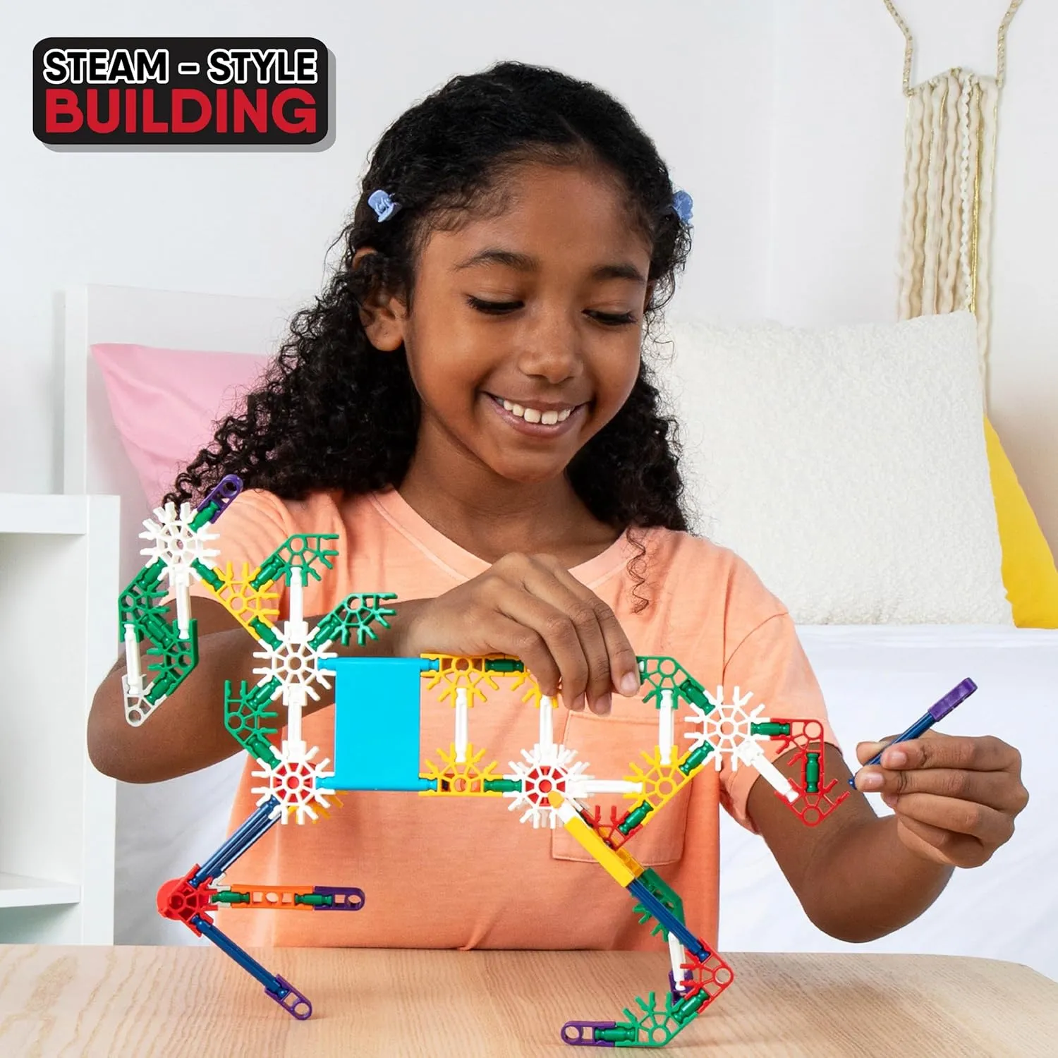 K'NEX - 40 Model Building Set‚ 141 Pieces, STEM Toy, Engineering Play, Creative Construction‚ Ages 5 