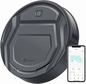 Lefant Robot Vacuum M210 Pro, Super Slim, Powerful Suction with No Tangling Port,Quiet,120 Min Runtime, Self-Charging Robotic Vacuum Cleaner, Ideal for Pet Hair, Hard Floor,App & Voice Control