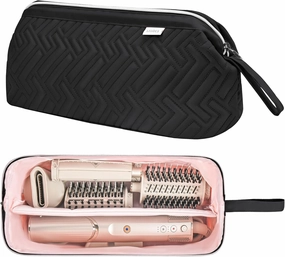 Leudes Hair Tools Travel Bag for Shark Flexstyle Carrying Case Portable Shark Hair Air Wrap Dryer Case Waterproof Dustproof Flat Curling Iron Travel Organizer