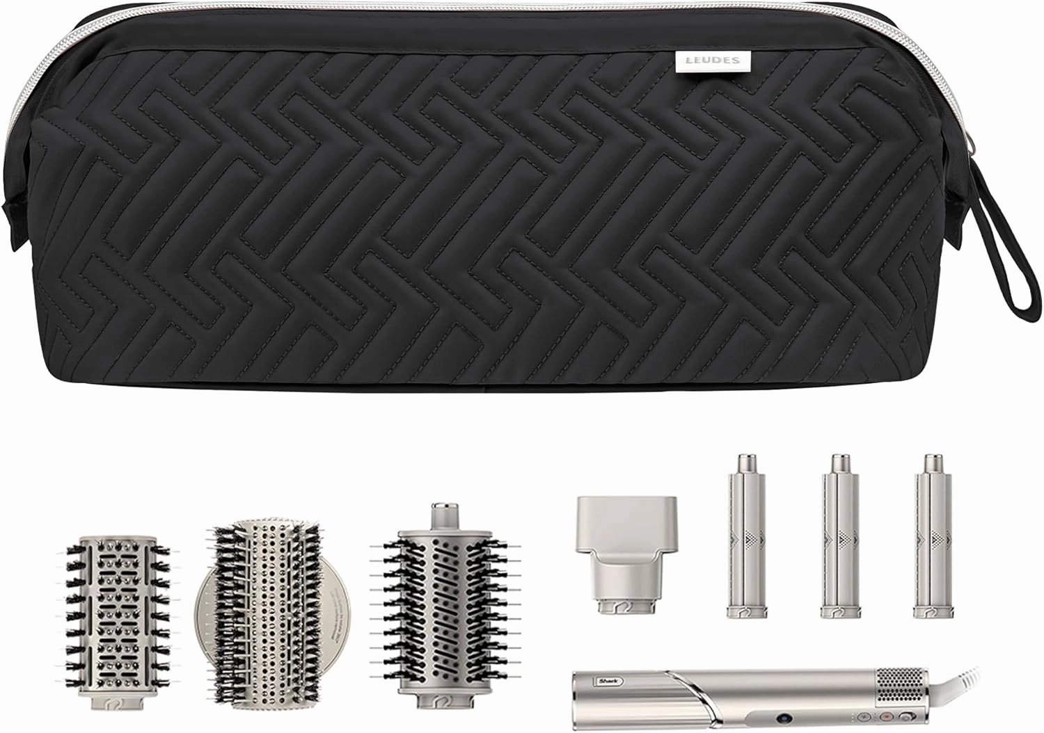 Leudes Hair Tools Travel Bag for Shark Flexstyle Carrying Case Portable Shark Hair Air Wrap Dryer Case Waterproof Dustproof Flat Curling Iron Travel Organizer