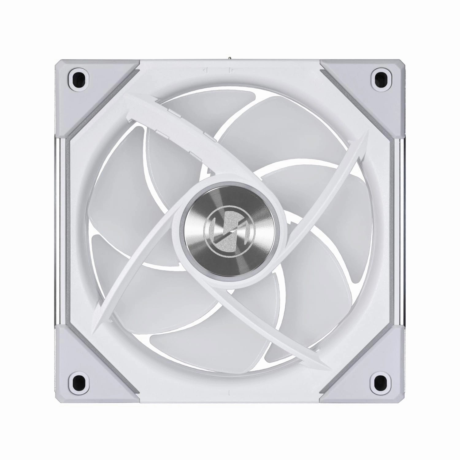 Lian Li UNI Fan SL-Infinity 120-Triple Pack-ARGB Fan-Infinity Mirror-Daisy-Chain Design-Customizable Lighting Effects-One Cable Connection-with Controller-White-(UF-SLIN120-3W)