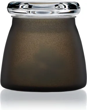Libbey BudShield Black Storage Jar with Lid, 4.5-ounce, Set of 3