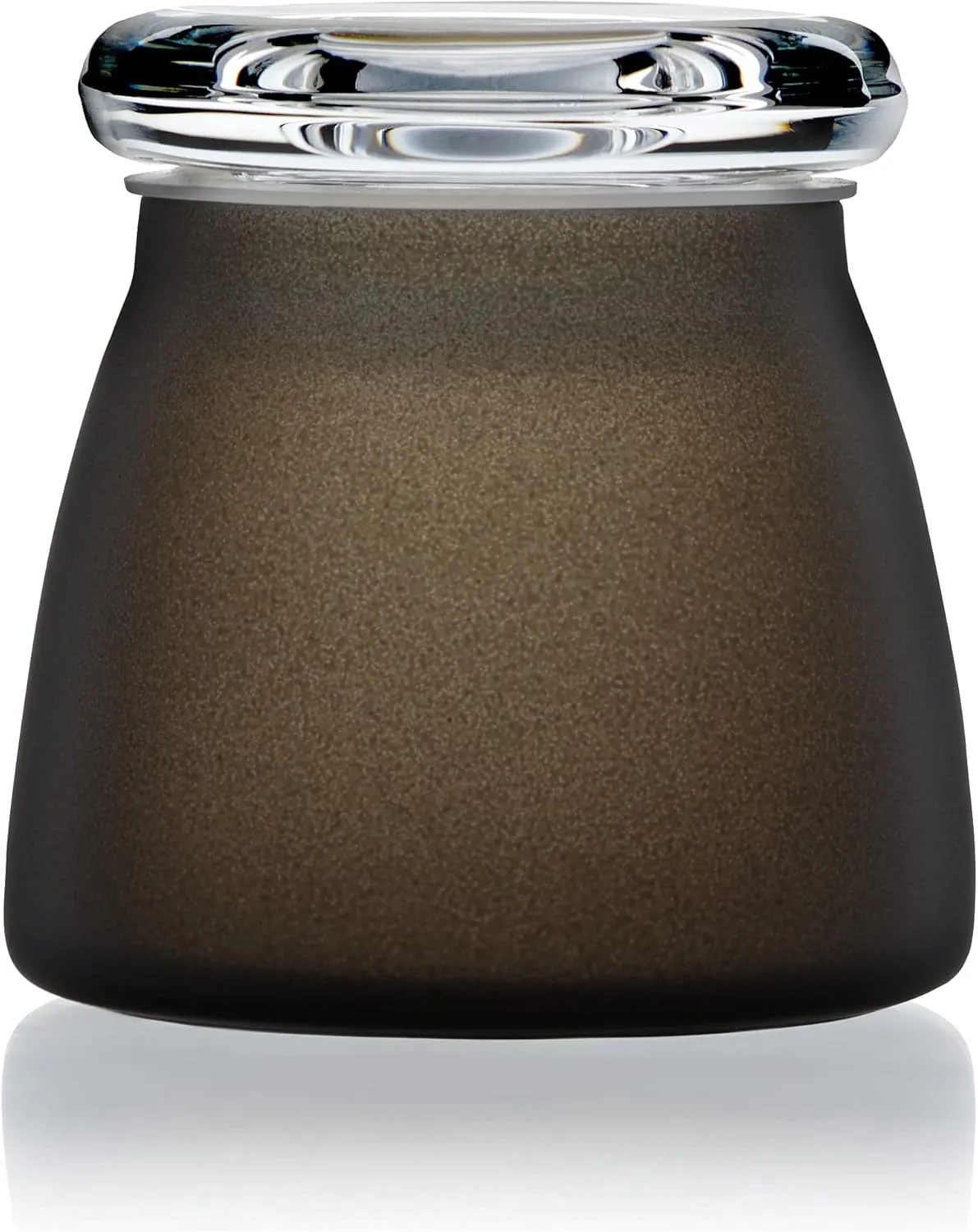 Libbey BudShield Black Storage Jar with Lid, 4.5-ounce, Set of 3