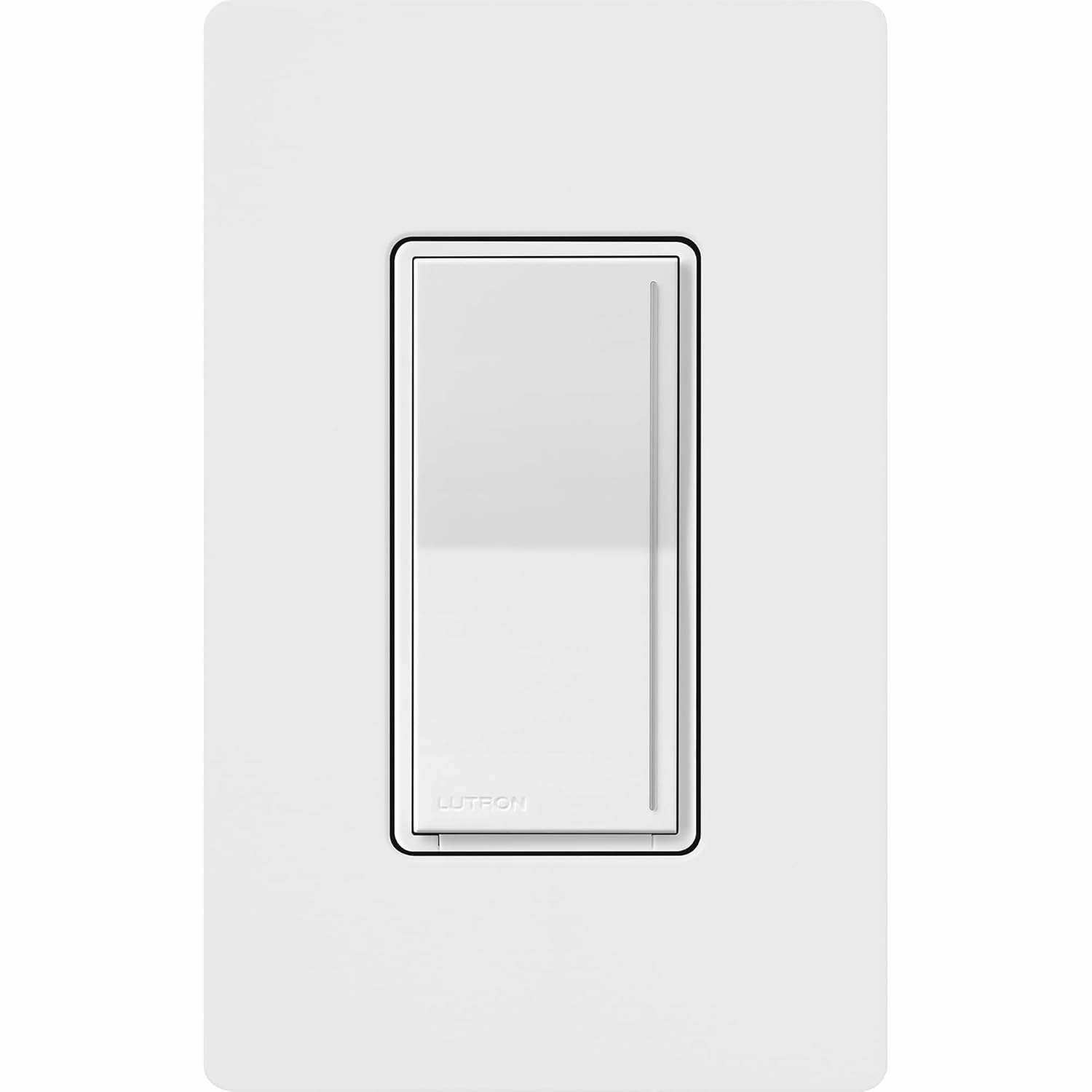 Lutron Sunnata Pro LED  Touch Dimmer Switch, for 500W ELV/MLV, 250W LED, Single Pole/3-Way, Neutral Required, ST-PRO-N-WH, White
