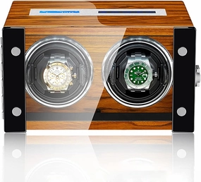 Luxury Watch Winder Watches Watches Display Box with Remote Control LCD Touch Screen LED Illumination Rotation Mode Setting Quiet Motor (B 2 0)