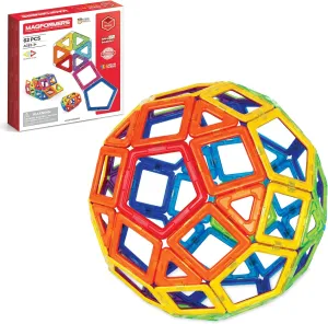 Magformers Rainbow 30 Piece Set - Magnetic Tiles Building Blocks, Educational Kit, STEM Toy Set - Magnetic Building Tiles for Kids to Develop Problem-Solving Abilities and Shape Recognition