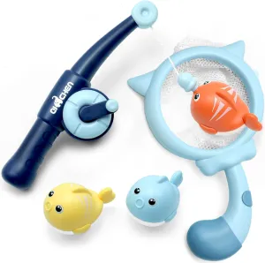 Magnetic Fishing Game Set for Toddlers, Baby Bath Toy for Bathtub, Pool and Beach Fun