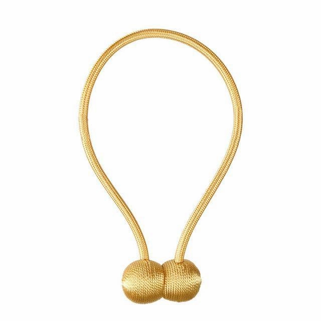 Magnetic Curtain Tieback Set