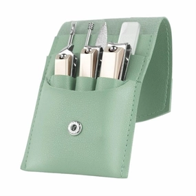 Manicure Set Manicure Set, 7 Pieces Nail Clippers Pedicure Kit, Stainless Steel Travel Nail Kit Professional Grooming Kit, Manicure Kit with Portable Travel Pack Nail Clipper Kit