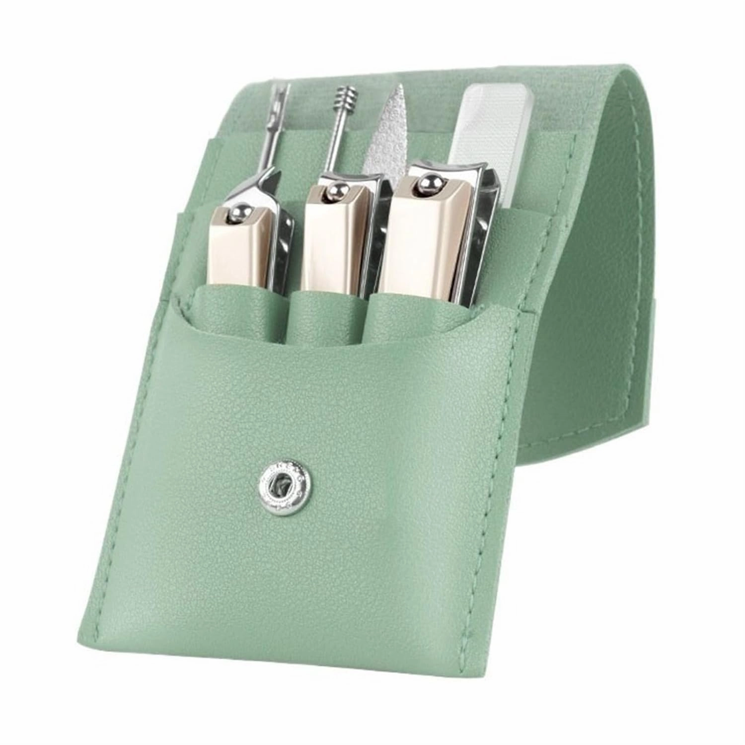 Manicure Set Manicure Set, 7 Pieces Nail Clippers Pedicure Kit, Stainless Steel Travel Nail Kit Professional Grooming Kit, Manicure Kit with Portable Travel Pack Nail Clipper Kit
