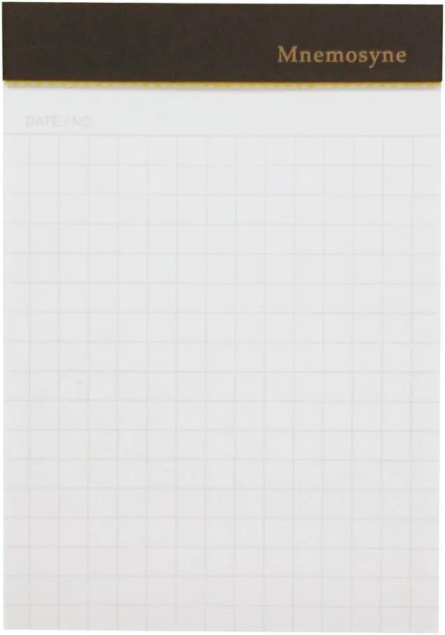 Maruman A7 N179A Memo Pad Nemosine Squared, Set of 10