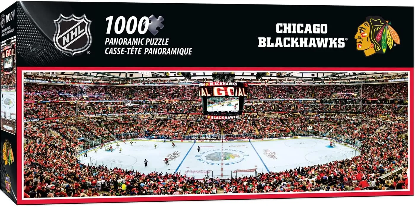 MasterPieces NHL Panoramics 1000 Puzzles Collection - NHL Stadium Panoramic 1000 Piece Jigsaw Puzzle