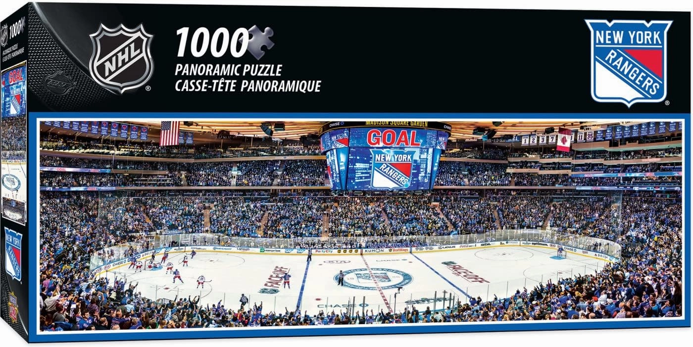 MasterPieces NHL Panoramics 1000 Puzzles Collection - NHL Stadium Panoramic 1000 Piece Jigsaw Puzzle