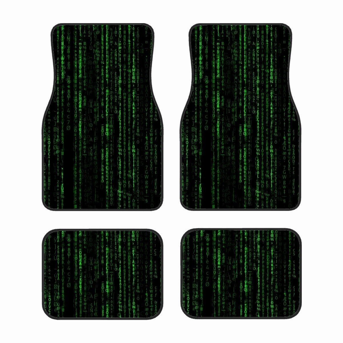Matrix Pattern Automotive Floor Mats