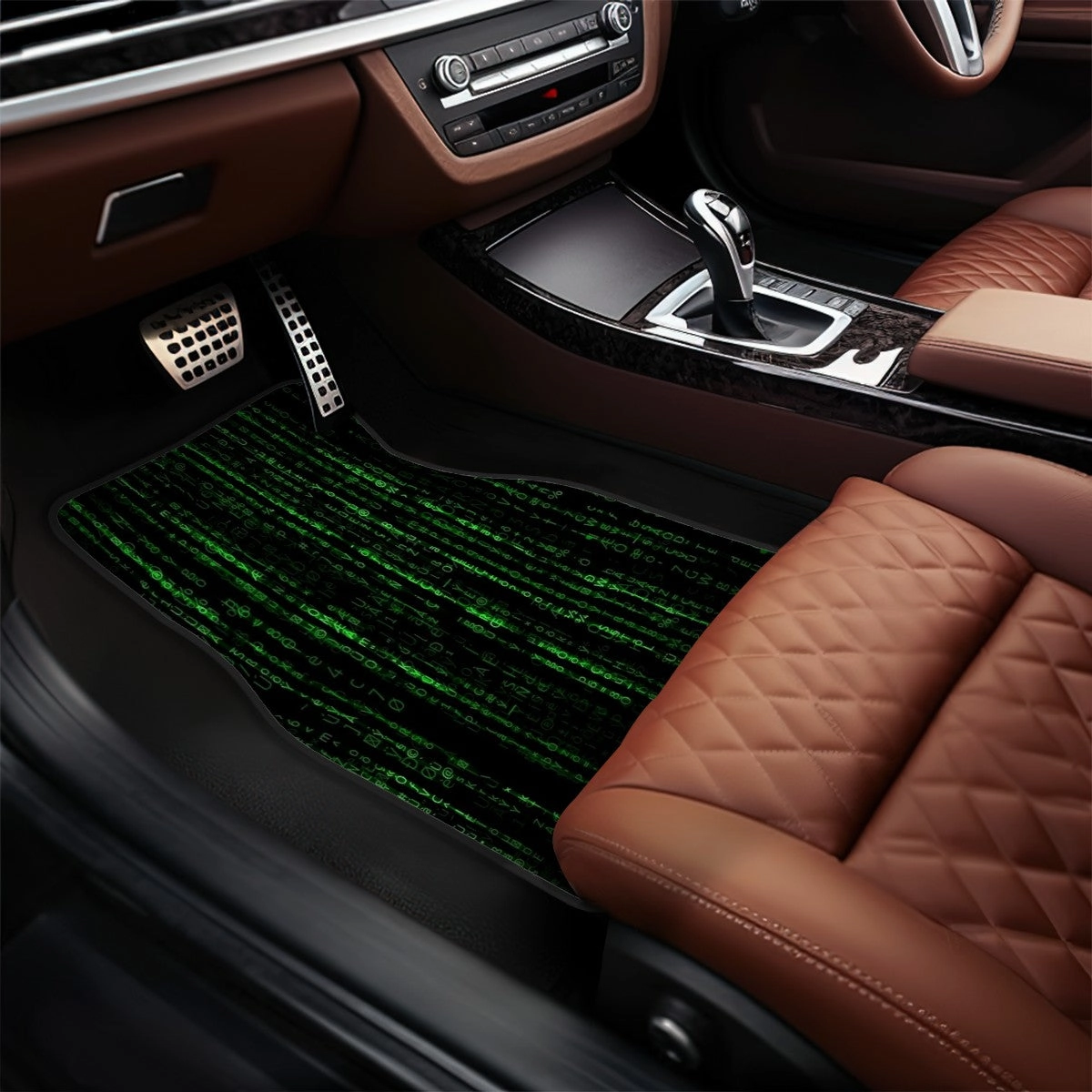 Matrix Pattern Automotive Floor Mats
