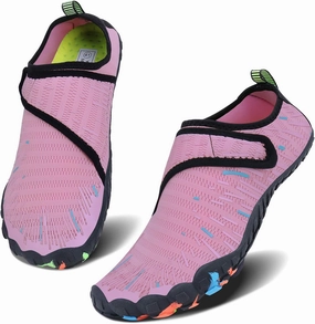MAYZERO Water Shoes Men Women Swim Surf Shoes Beach Pool Shoes Wide Toe Hiking Aqua Shoes Winter House Slippers