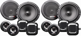 MB Quart 2-Pairs Discus DS2-216 6.5 Inch Component Speakers