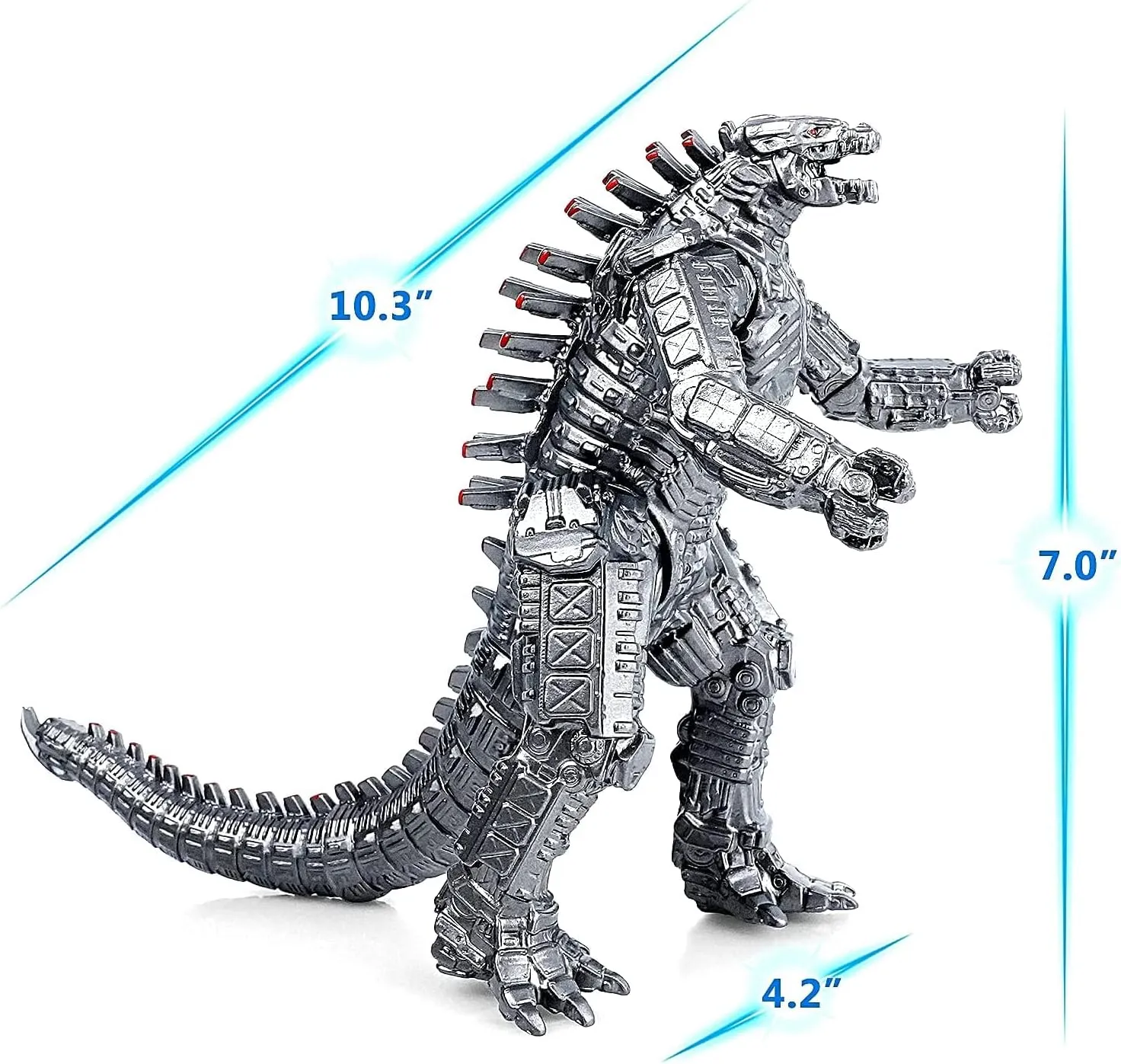 MechaDragon vs. Kong Toy Action Figure, King of The Monsters 2021 Movie Series Movable Joints Birthday Kid Gift