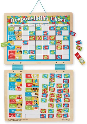 Melissa & Doug Magnetic Responsibility Chart