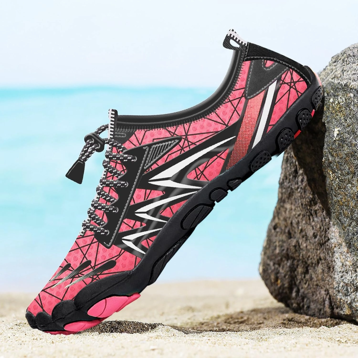 Mens Womens Water Sport Shoes Barefoot Quick-Dry Aqua Socks for Beach Swim Surf Yoga Exercise