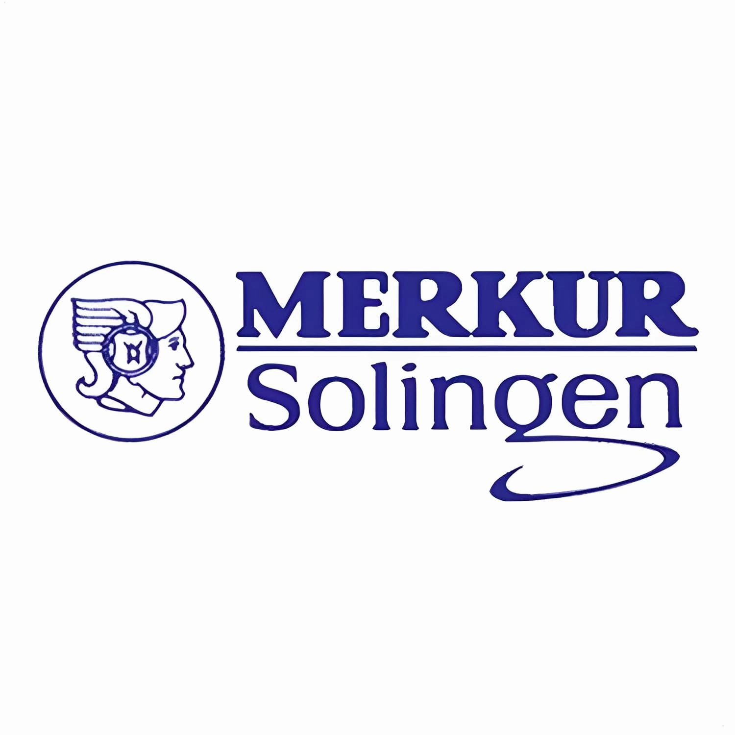 MERKUR Shaving Set 2281 Model with Stand Matt Chrome | Three-Piece Razor with Straight Cut | Ideal for Wet Shaving | Die-Cast Zinc | Brass Handle | Made in Germany