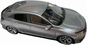 Metal Car Model 1:43 for Honda Civic FK7 Hatchback Classics Souvenir Cars Model Replica Vehicles Collection Die Cast Vehicles