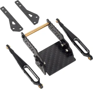 MEUS Racing TRX4M Rear Suspension Trailing arms with Dual Shock Mount for TRX4M Defender/Bronco 1/18 RC Crawler Car Upgrades Parts