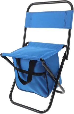Milisten Hunting Stool Lightweight Portable Outdoor Chair with Supportive Backrest for Camping Hiking Fishing and Travel Durable and Oxford Design