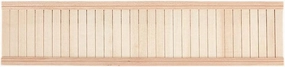 Miniature Dollhouse Accessories, Dollhouse Wall Panel Wainscot Interior Paneling Trims Wood Wainscoting for Miniature Houses Small Buildings 17.5x4.7inch