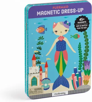 Mudpuppy Purrmaid Magnetic Dress-up Small